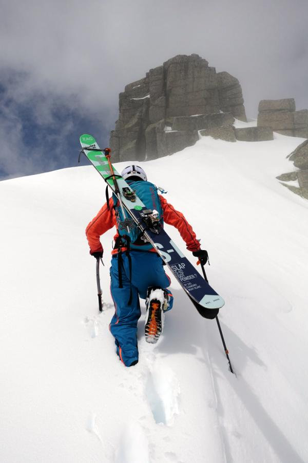 Ascendiendo Risco del Fraile, Gredos