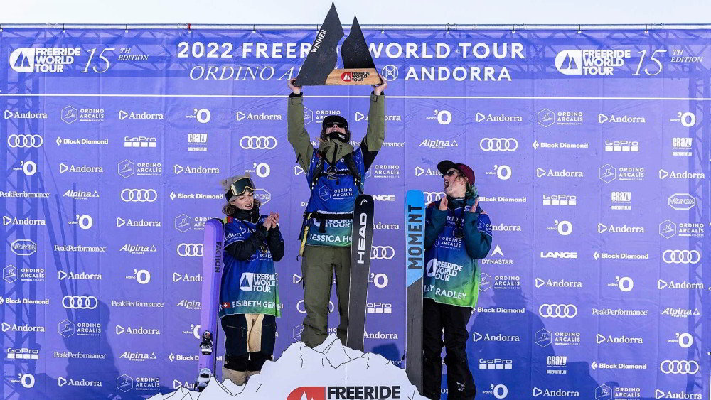 Jessica Hoter campeona en el FWT Ordino Arcalís