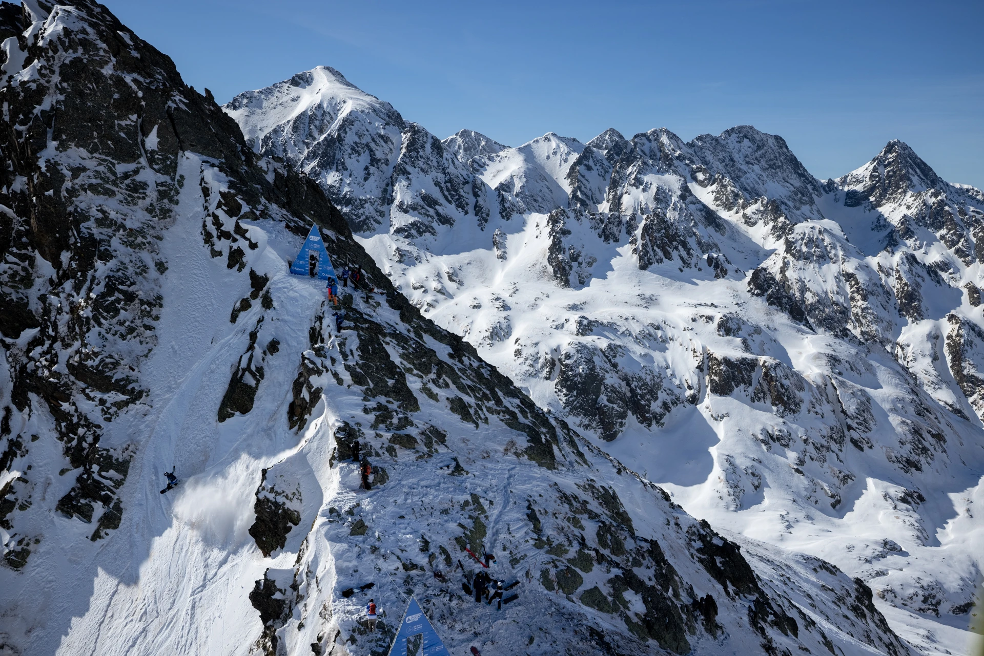 Ordino Arcalis, Andorra. Freeride World Tour
