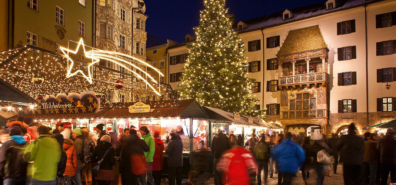 Esquí en Innsbruck. Mercado de Navidad
